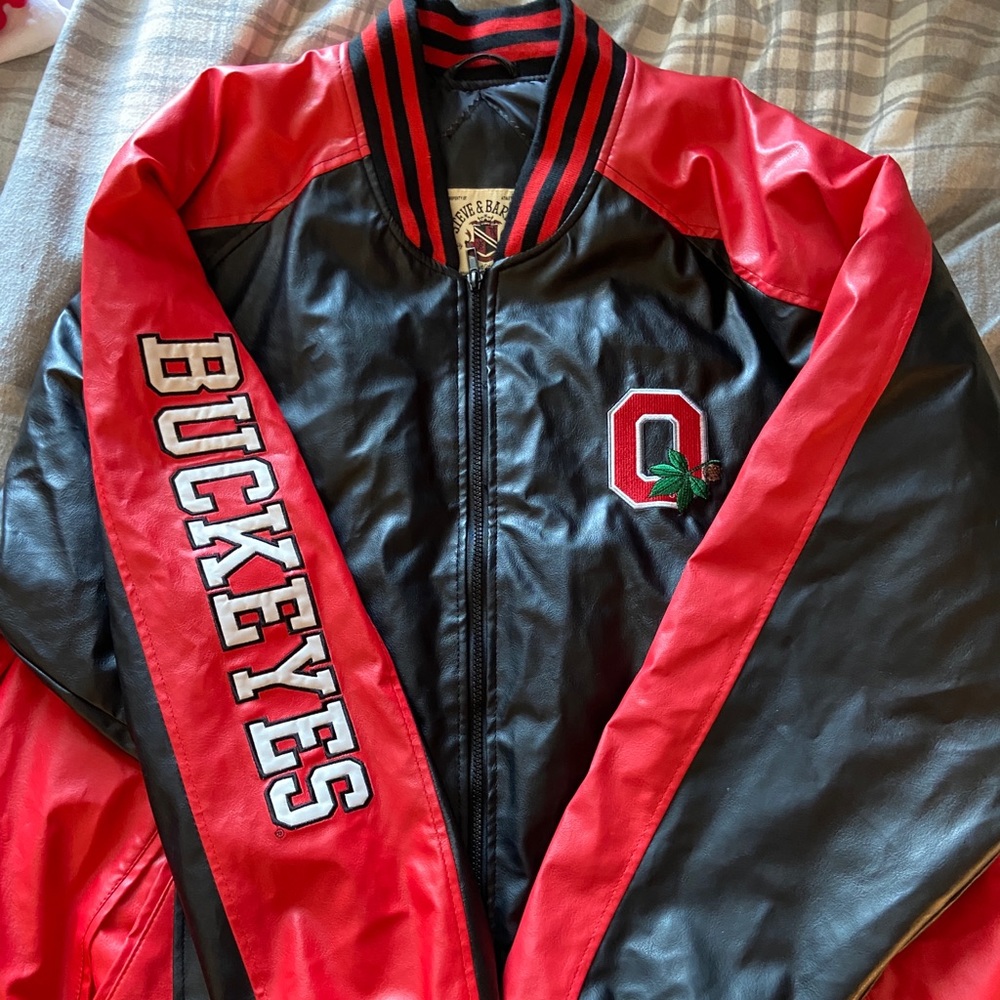 Vintage Ohio State Leather Jacket